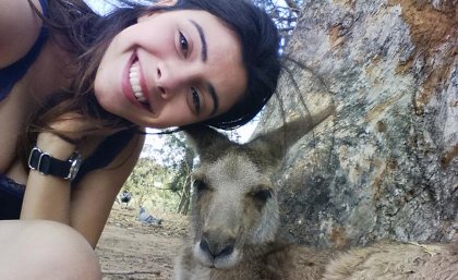 UQ Science Without Borders student Bruna Maganhe.