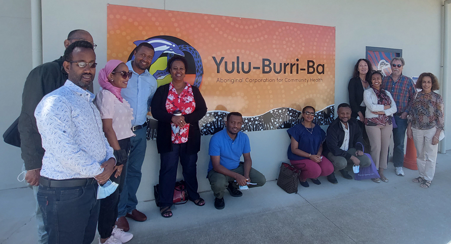 IPHC-E, AIHA and PHC hubs from Ethiopia visiting a Minjerribah Stradbroke Island Medical Centre 