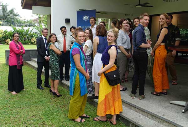Image of New Colombo Plan students