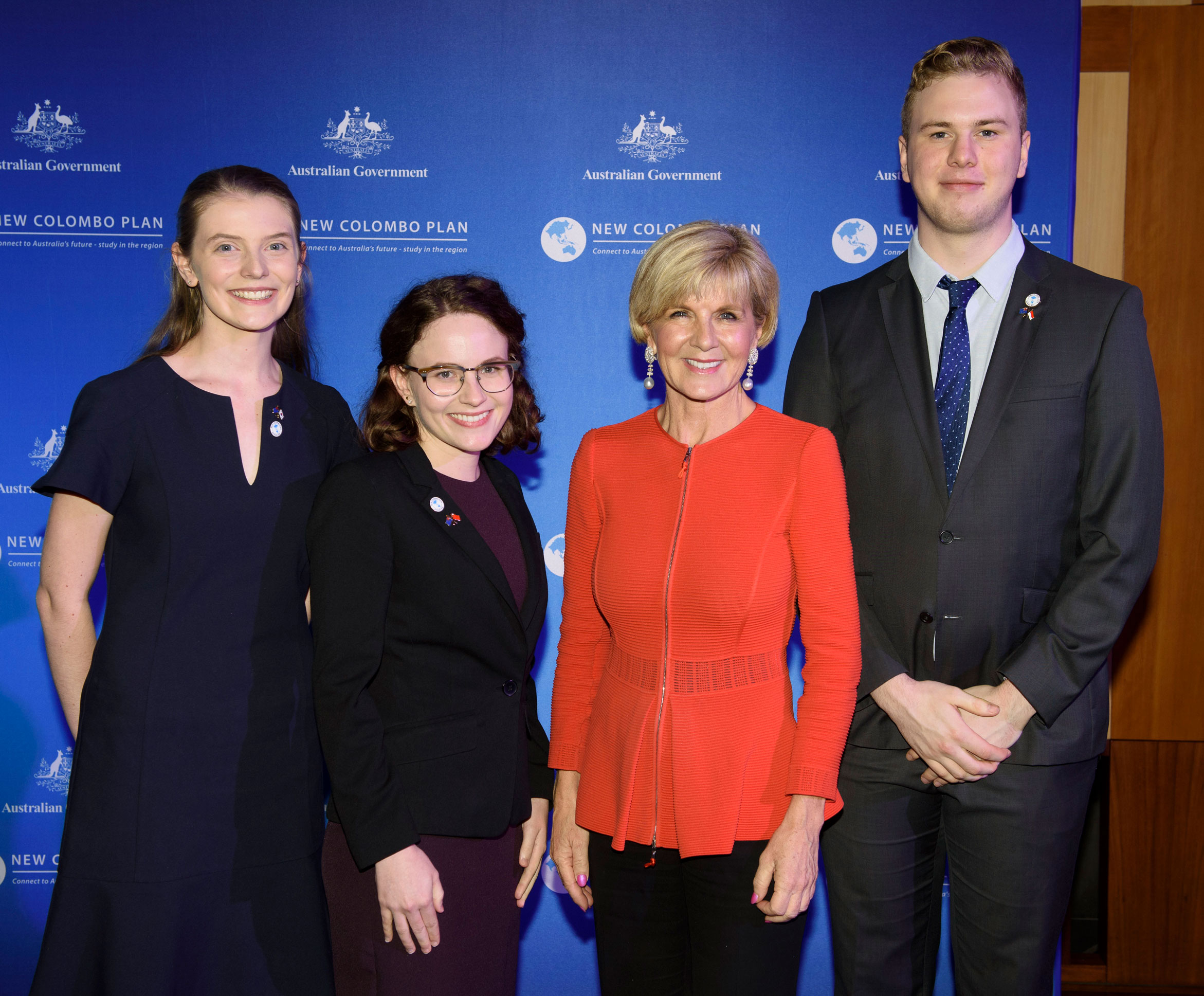 New Colombo Plan awardees at ceremony