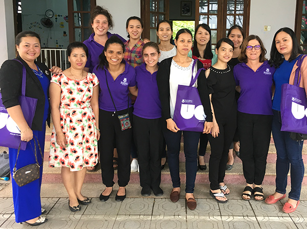 Health and Rehabilitation students in Vietnam
