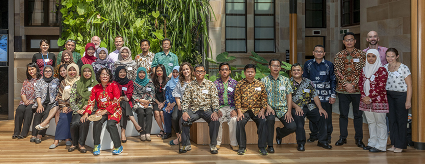 AAI Change Management for Bureaucratic Reform Short Term Awardees and The University of Queensland International Development (UQID) delivery staff at The University of Queensland’s St Lucia campus, Brisbane, 14 February 2017. 