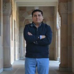 UQ master's student Gustavo Villafuerte