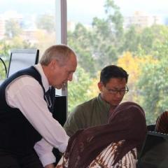 Participants in class