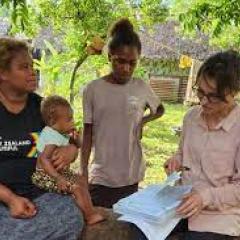 Dr Andrea Burgess will travel to Tanna next month to complete the cerebral palsy register. (Supplied: Dr Mahmudul Al Imam)