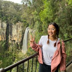Sumayyah Abdurrahman exploring Springbrook National Park