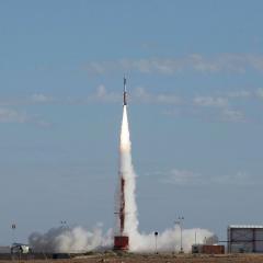 rocket taking off