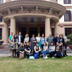 Students and staff at Museum Studies Field School in Vietnam