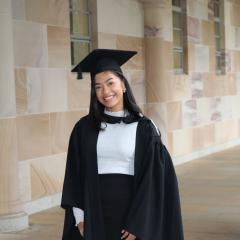 Indonesian valedictorian grabs UQ life with both hands