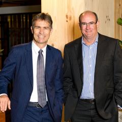 UQ Vice-Chancellor and President Professor Peter Høj and Aurecon CEO Bill Cox